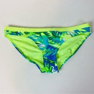 Nike Bight Abstract Print Performance Bikini Bottoms Size XL